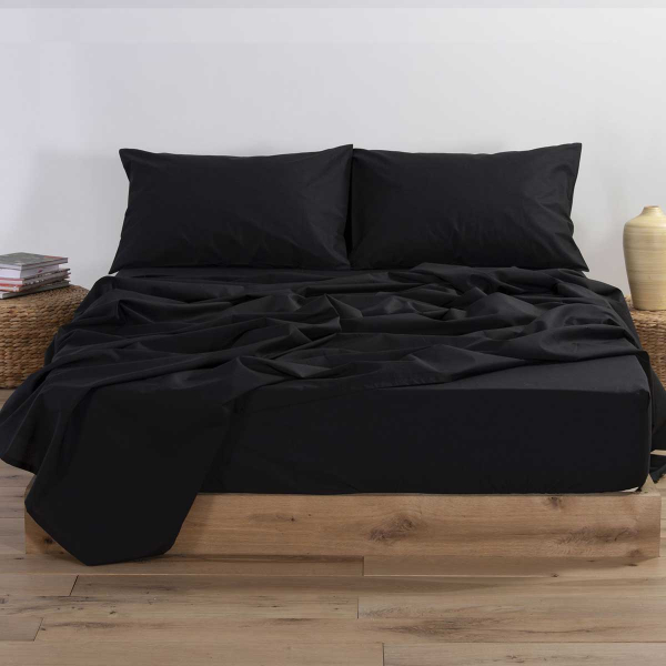 Σεντόνι Υπέρδιπλο Με Λάστιχο (160x200+30) Nef-Nef Homeware Basic