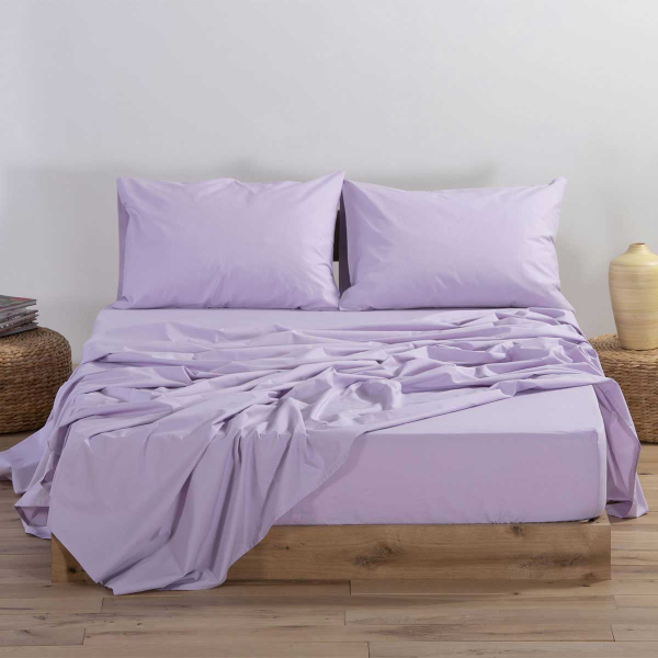 Σεντόνι Υπέρδιπλο Με Λάστιχο (160x200+30) Nef-Nef Homeware Basic