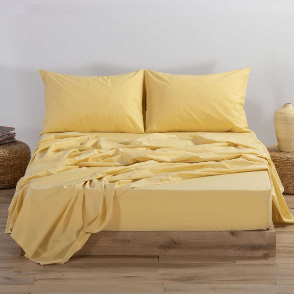 Σεντόνι Υπέρδιπλο Με Λάστιχο (160x200+30) Nef-Nef Homeware Basic
