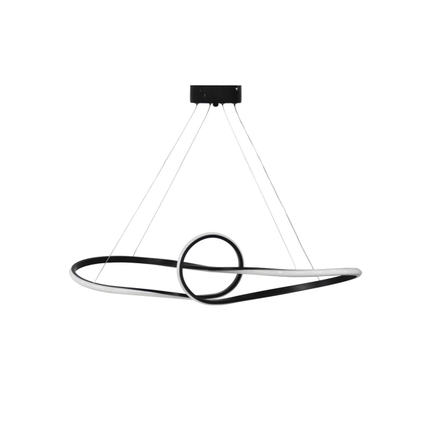 Φωτιστικό Οροφής LED 3 CCT Heronia Papillion 01-0441 Black