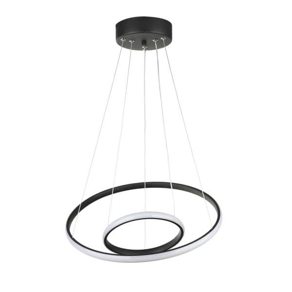 Φωτιστικό Οροφής LED 3 CCT Heronia Cronos 01-0444 Black