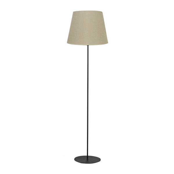 Φωτιστικό Δαπέδου Heronia HFLB-02 14-0402 Black/Beige