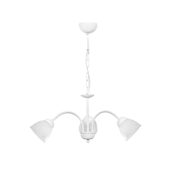 Φωτιστικό Οροφής Τρίφωτο Heronia Ovo 01-0448 White