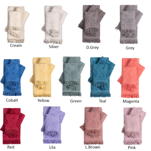Πετσέτα Προσώπου (50x100) Silk Fashion Alicia 520gsm
