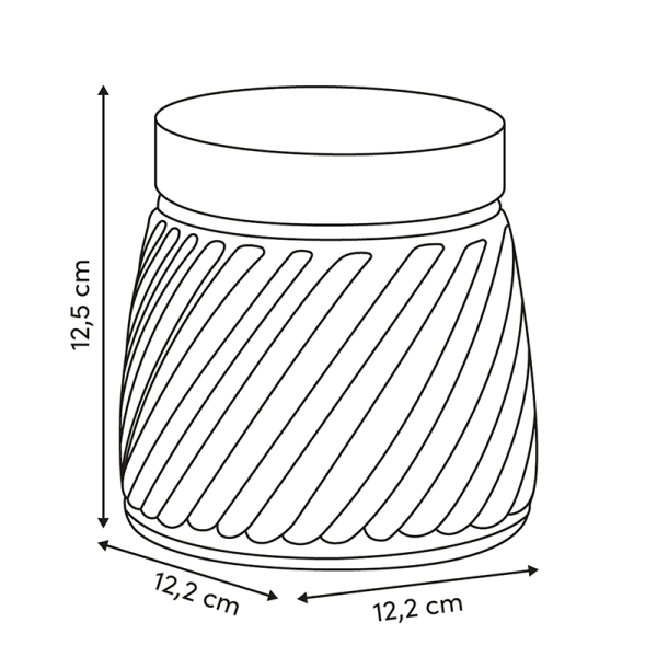 Δοχείο Αποθήκευσης 900ml F-V Striva 213425