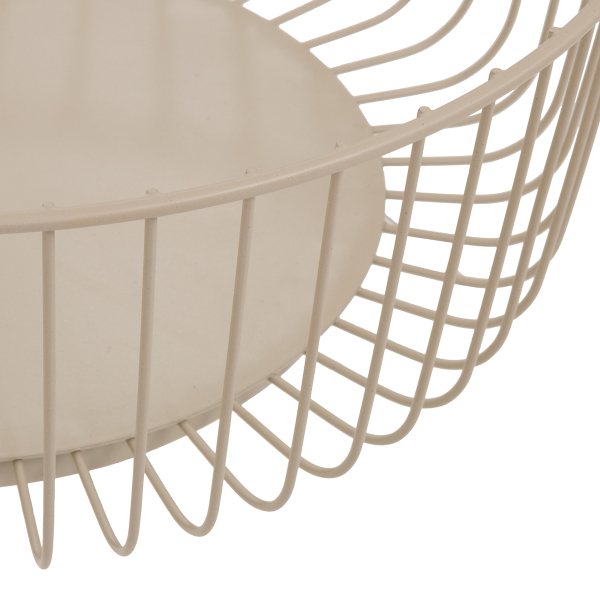 Φρουτιέρα (Φ28.5x11.3) F-V Edition Beige 190314A