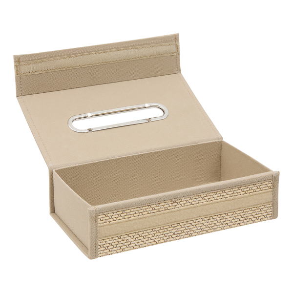 Θήκη Για Χαρτομάντηλα (26x14x8) F-V Stemy Beige 220337B