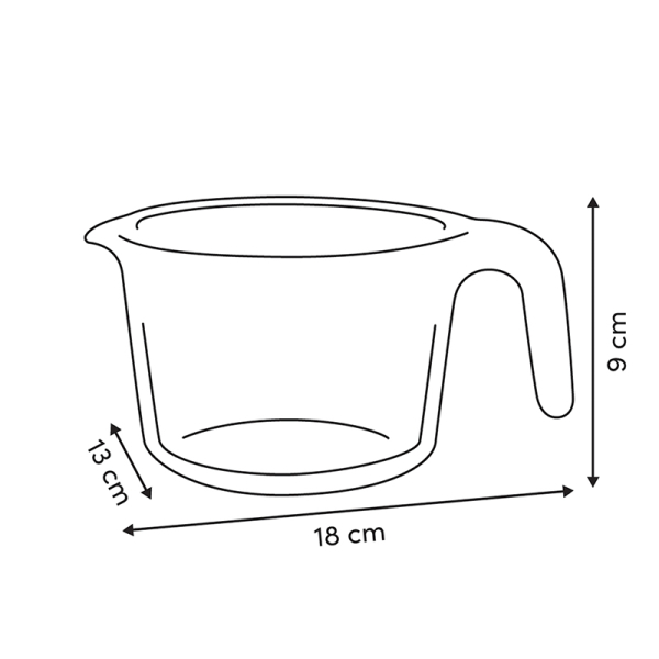 Μεζούρα Κουζίνας 500ml F-V Neo 218715