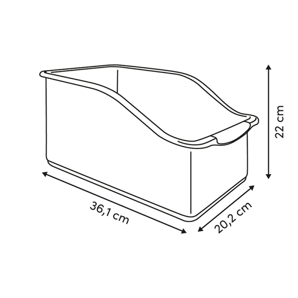 Θήκη Οργάνωσης Με Ροδάκια (36.2x22x20.2) F-V Organiser 190358
