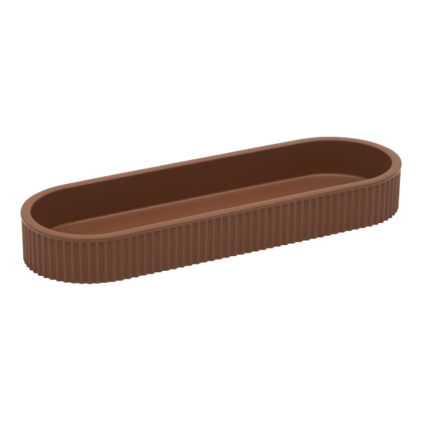Δοχεία Υγρού Πιάτων Με Βάση (Σετ 3τμχ) F-V Terra Brown 190360A