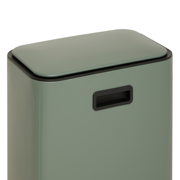 Κάδος Απορριμμάτων (36.2x28.8x63) F-V 30lt Delta Green 221534C