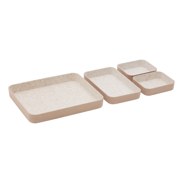 Θήκες Οργάνωσης (Σετ 4τμχ) F-V Feltia 218648 Beige