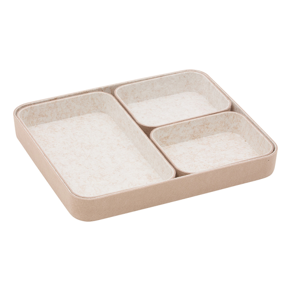 Θήκες Οργάνωσης (Σετ 4τμχ) F-V Feltia 218648 Beige