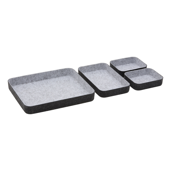 Θήκες Οργάνωσης (Σετ 4τμχ) F-V Feltia 218648 Grey