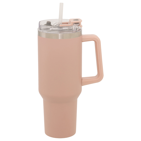 Κούπα Θερμός Με Λαβή & Καλαμάκι 1.2lt F-V Alex 198062 Pink