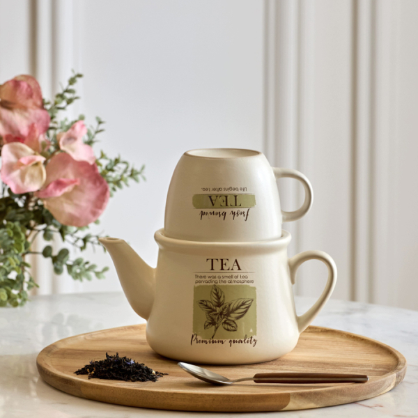 Τσαγιέρα Με Κούπα & Φίλτρο 600ml S-D Wellness 217822