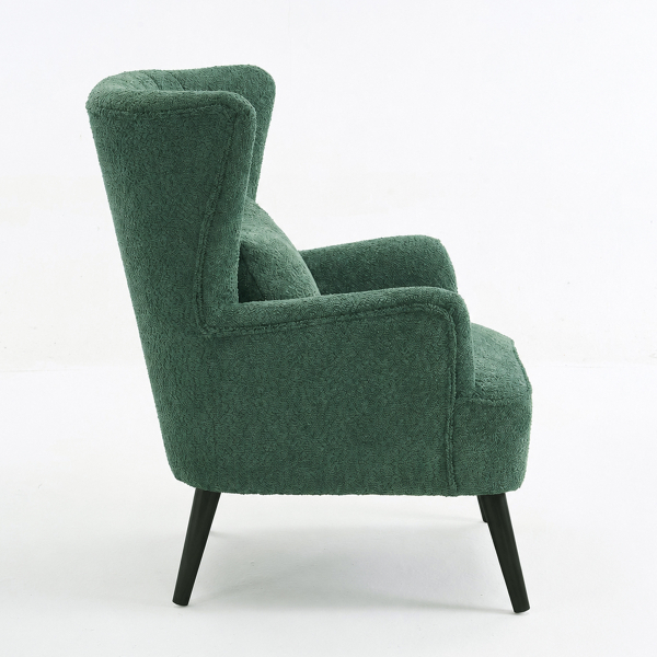 Πολυθρόνα Μπουκλέ (79x76.5x95.5) Spitishop Embrace Green