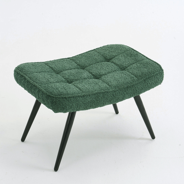 Υποπόδιο Μπουκλέ (60x40x38) Spitishop Ease Green