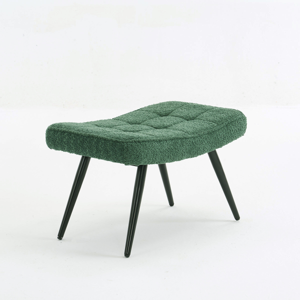 Υποπόδιο Μπουκλέ (60x40x38) Spitishop Ease Green