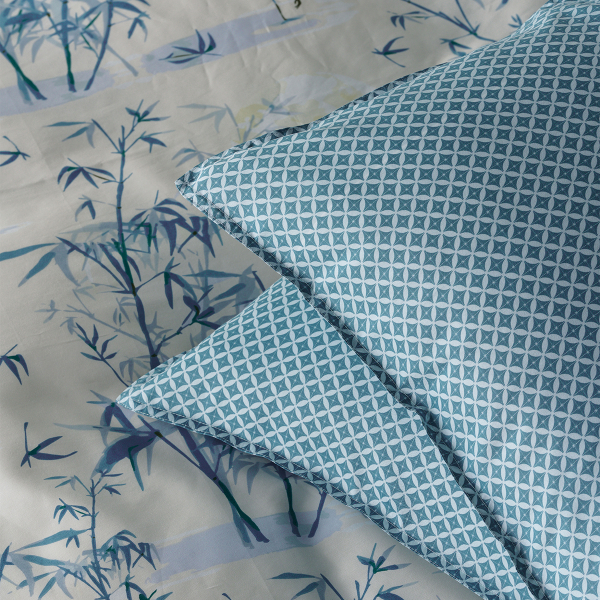 Ζεύγος Μαξιλαροθήκες Oxford (50x70) Kentia Stylish Shizen 01