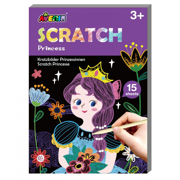Ζωγραφική Scratch Avenir Princess