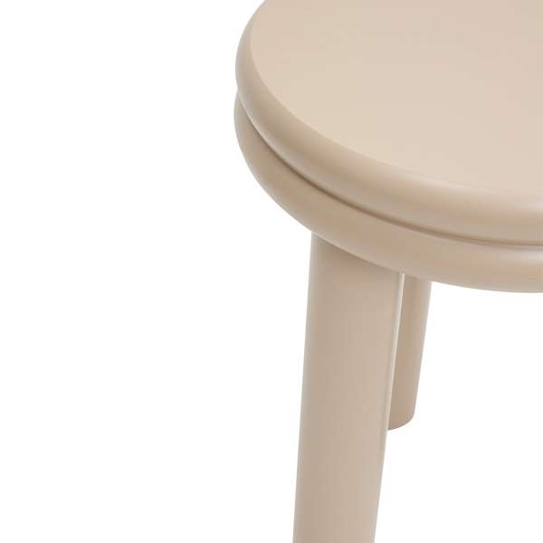 Βοηθητικό Τραπεζάκι (Φ40x47) A-S Plump Beige 213118A