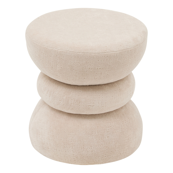 Σκαμπό (Φ36x38.5) A-S Ritem Ivory 214278A