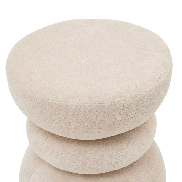 Σκαμπό (Φ36x38.5) A-S Ritem Ivory 214278A