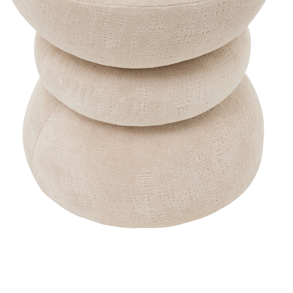 Σκαμπό (Φ36x38.5) A-S Ritem Ivory 214278A