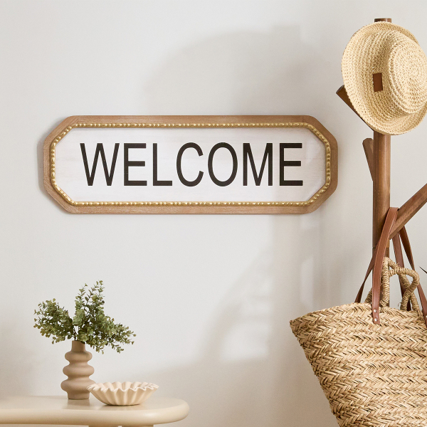 Διακοσμητική Πινακίδα (78x26) A-S Welcome 223875