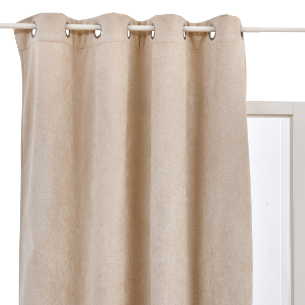Θερμομονωτική Κουρτίνα (140x260) Με Τρουκς A-S Automne Beige 223331