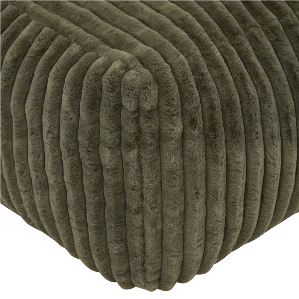 Πουφ (78x61x42) A-S Muzi Khaki 214294D