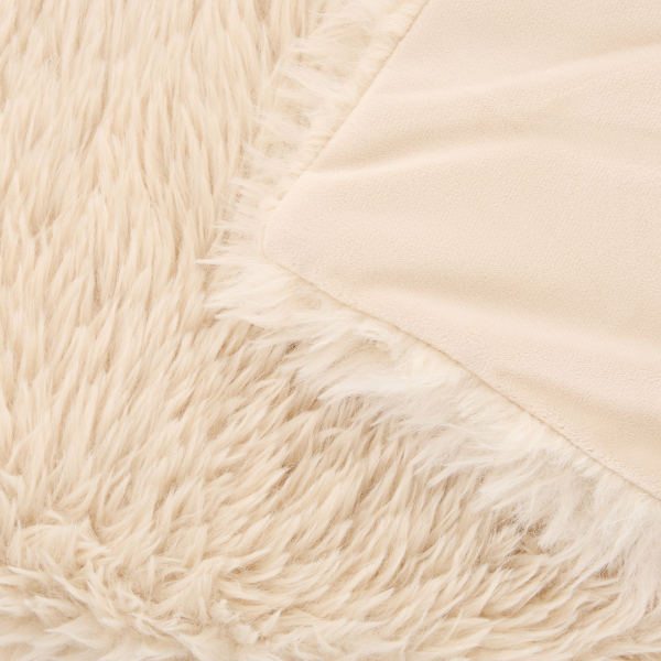 Γούνινη Κουβέρτα Καναπέ (120x150) A-S Duvia Beige 223362B