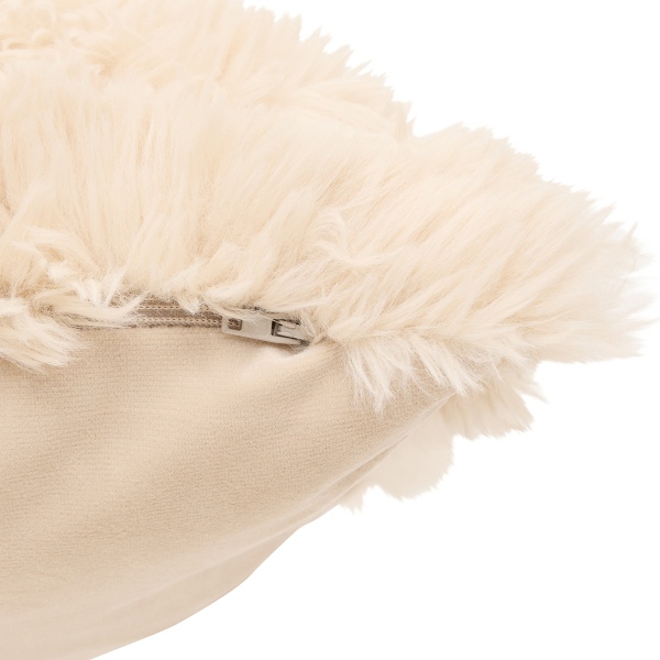 Διακοσμητικό Μαξιλάρι Γούνινο (40x40) A-S Duvia Beige 223360B