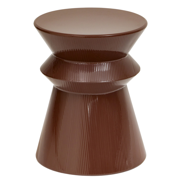 Βοηθητικό Τραπεζάκι (Φ35.5x45) A-S Maya Chocolate 213195B