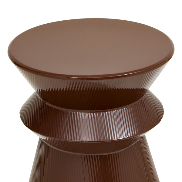 Βοηθητικό Τραπεζάκι (Φ35.5x45) A-S Maya Chocolate 213195B