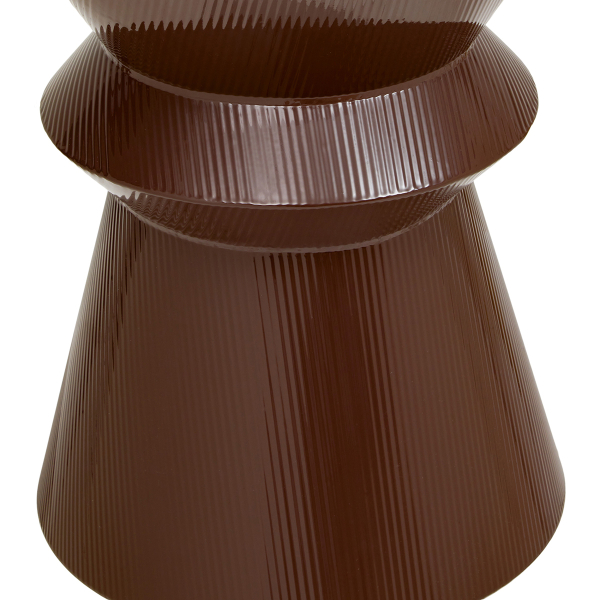 Βοηθητικό Τραπεζάκι (Φ35.5x45) A-S Maya Chocolate 213195B