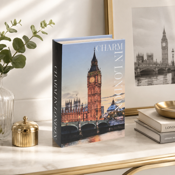 Διακοσμητικό Βιβλίο/Κουτί (18x7x27) A-S London 223900D