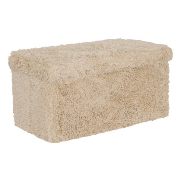 Ταμπουρέ Με Αποθηκευτικό Χώρο (76x38x38) A-S Duvia Beige 223615
