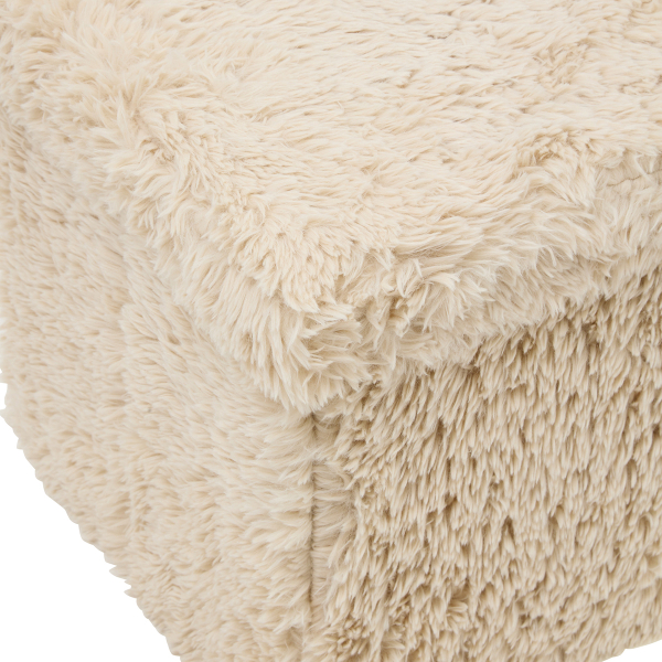 Ταμπουρέ Με Αποθηκευτικό Χώρο (76x38x38) A-S Duvia Beige 223615