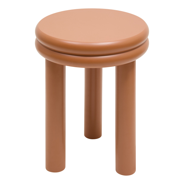 Βοηθητικό Τραπεζάκι (Φ40x47) A-S Plump Rust 213118C
