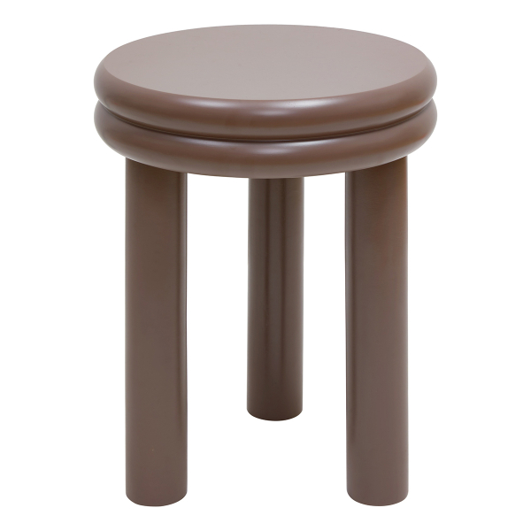 Βοηθητικό Τραπεζάκι (Φ40x47) A-S Plump Chocolate 213118B