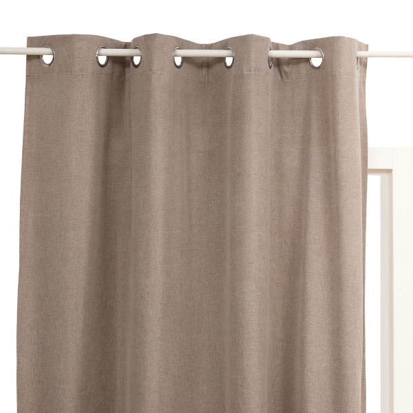 Κουρτίνα Συσκότισης (140x260) Με Τρουκς A-S Darla Taupe 223251B