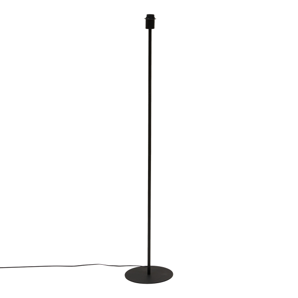 Βάση Φωτιστικού Δαπέδου Με Ντουί E27 A-S Galia Black 221658B