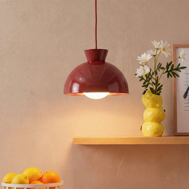 Φωτιστικό Οροφής Μονόφωτο A-S Lito Terracotta 221654D