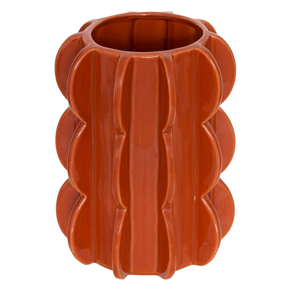 Διακοσμητικό Βάζο (Φ14x19) A-S Homy 218928 Orange