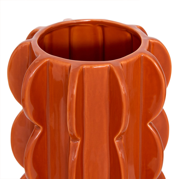 Διακοσμητικό Βάζο (Φ14x19) A-S Homy 218928 Orange