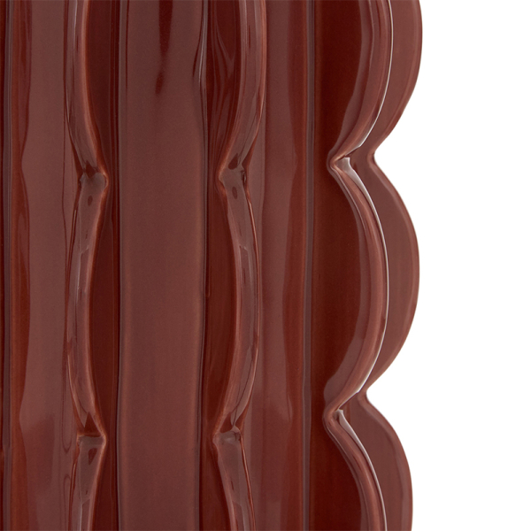 Διακοσμητικό Βάζο (Φ14x19) A-S Homy 218928 Brown
