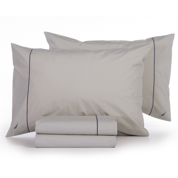 Σεντόνια Διπλά (Σετ) Nautica By Nef-Nef Homeware Nau Wave Solid