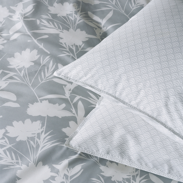 Ζεύγος Μαξιλαροθήκες Oxford (50x70) Kentia Stylish Rosaira 22